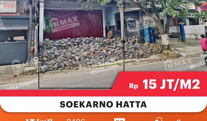 Ruang Usaha Di Jl. Soekarno Hatta MALANG, Dekat Kampus UB, Polinema

Lokasi Strategis :

Dekat Kampus UB

Pusat Komersil

Pusat Kuliner

Akses 2 Jalan Depan Belakang

Spesifikasi :

Luas Tanah : 2486m²

Luas Bangunan : 750m²

Tingkat : 2

Kamar Mandi : 2
 2