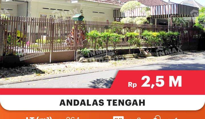 Rumah Asri Dan Nyaman Siap Huni Lokasi Strategis Di Jl. Andalas Tengah

Lokasi Strategis :

Dekat Sekolah

Dekat Area Komersil

Lingkungan Aman Dan Nyaman

Spesifikasi : 

Luas Tanah : 264m²

Luas Bangunan : 150m²

Kamar Tidur : 3

Kamar Mandi : 1

Listri 1