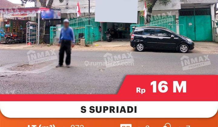 Di Jual Ruko + Pabrik Posisi Hook Lokasi Strategis Di Jl.  S. Supriadi

Lokasi Strategis : 

0 Jalan Raya Provinsi

Dekat Pasar, RS

Lingkungan Aman Dan Nyaman

Spesifikasi :

Luas Tanah : 873m²

Dimensi : 20 x 44

Luas Bangunan : 1500m²

Tingkat : 2,5lan 2