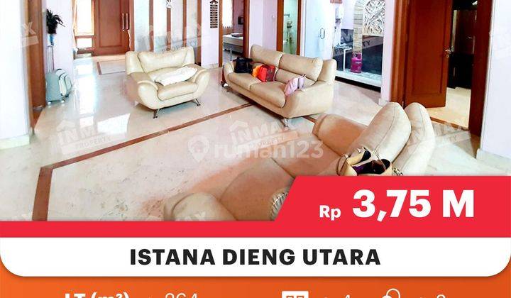 Rumah Murah 1,5lt Full Furnished Siap Huni Di Perumahan Istana Dieng

Lokasi Strategis :

Dekat Area Komersil

Dekat Sekolah

One Gate System

Spesifikasi :

Luas Tanah : 264m²

Luas Bangunan : 200m²

Tingkat : 1,5Lantai

Kamar Tidur : 4

Kamar Mandi : 2
 2