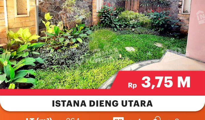 Rumah Murah 1,5lt Full Furnished Siap Huni Di Perumahan Istana Dieng

Lokasi Strategis :

Dekat Area Komersil

Dekat Sekolah

One Gate System

Spesifikasi :

Luas Tanah : 264m²

Luas Bangunan : 200m²

Tingkat : 1,5Lantai

Kamar Tidur : 4

Kamar Mandi : 2
 2