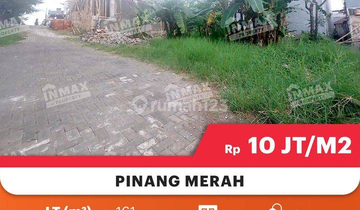 Tanah Murah Di Pinang Merah, Dekat UB + Suhat Cocok Untuk Rumah Kost

Spesifikasi : 

Luas Tanah : 161m²

Dimensi : 8 x 20

Hadap : Barat Laut

SHM 

Harga 10Juta/m² Negotiable 
 2