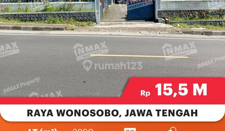 Di Jual Gudang Siap Untuk Usaha Di 0 Jalan

Raya Wonosobo Km 2 Parakan 


Lokasi Strategis

LT 3290m²

Dimensi : 66 x 50

LB : 800m²

1 lantai

SHM

Hadap Tenggara


Harga 15,5 Miliar(Nego Pemilik)

 2