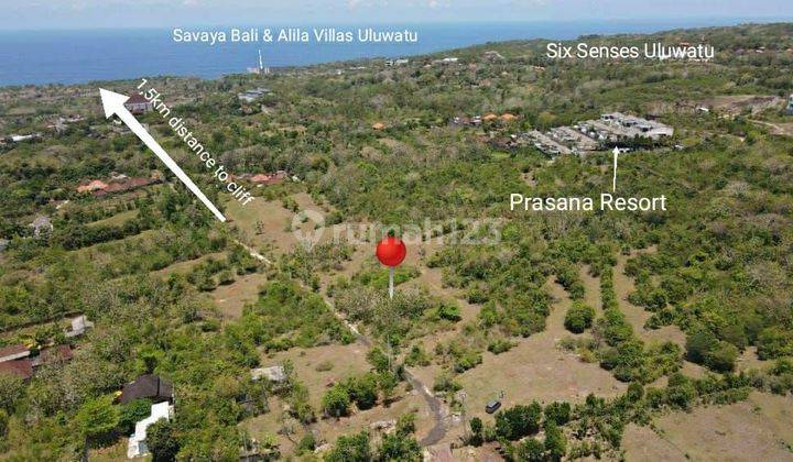 Tanah Luas View Samudra Di Uluwatu Cocok Untuk Hotel / Komplek Villa 


Ocean View FREEHOLD Land In Uluwatu


FOR SALE


Land Size 1 Ha (100 Are)


Main road Frontage ±250 meters


Depth 42 - 45 meters


Suitable For :

- Hotel / Resort 


- Dividing Into 2