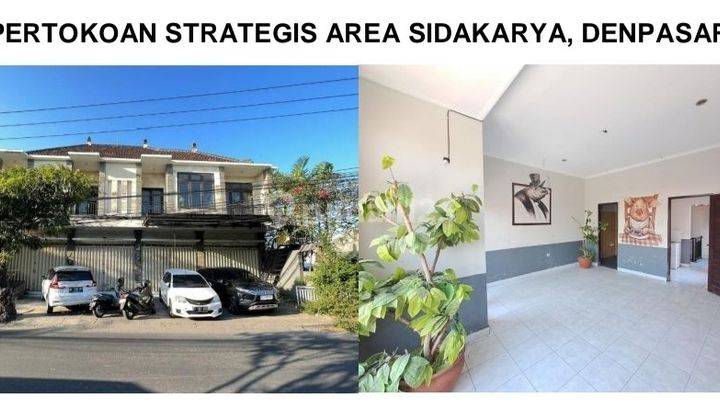 2lt shophouse in strategic location on Jl. Mertasari, Sidakarya, South Denpasar Bali 


Specifications: 


Land area: 150m²


Dimensions: 10 x 15


Level 2 


Building area: 250m²


Bathrooms: 3


PLN: 7700 Watts + 5500 Watts


Water: PDAM 


Facing: South  1