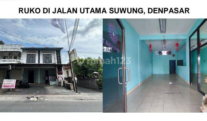 Ruko Gandeng 2lt Lokasi Strategis Di Jl. Suwung Batan Kendal Sesetan 


Spesifikasi :


Luas Tanah : 158m²


Dimensi : 9 x 19


Luas Bangunan : 255m²


Kamar Mandi : 2


PLN : 3500 Watt


Air : PDAM 


Carport : 2


SHM 


Harga 4,9 Miliar Negotiable 


F 1