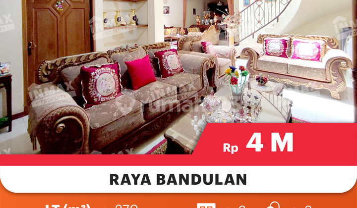 Ruko 3 Lantai Lokasi Strategis Di Jl. Raya Bandulan, Siap Untuk Usaha Apapunspesifikasi :luas Tanah : 270m²luas Bangunan : 675m²tingkat : 3kamar Tidur : 6kamar Mandi : 3pln : 1300 Wattair : Sumur + Pdamgarasi : 2carport : 2hadap : Timur Lautshm Harga 4 Mi Ruko 3 Lantai Lokasi Strategis Di Jl. Raya Bandulan, Siap Untuk Usaha Apapunspesifikasi :luas Tanah : 270m²luas Bangunan : 675m²tingkat : 3kamar Tidur : 6kamar Mandi : 3pln : 1300 Wattair : Sumur + Pdamgarasi : 2carport : 2hadap : Timur Lautshm Harga 4 Mi