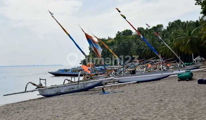 Dijual Lahan Di Lombok Utara Lokasi Sangat Baguspinggir Jalan Raya Senggigi Dengan Garis Pantai/ Beach Fronttepat Di Teluk Naru Pelabuhan Private Boat Ke Gili Dan Bali 