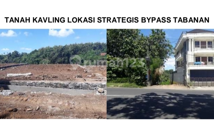 Tanah Kavling Siap Bangun Lokasi Strategis Di By Pass Tabanan 