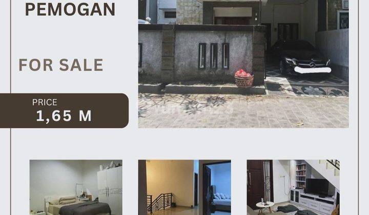 Dijual Rumah Murah Dekat Bypass Gelogor Carik Pemogan Denpasar 

• Luas Tanah : 100 M²

• ⁠luas Bangunan : 130 M²

• ⁠kamar Tidur : 3

• ⁠kamar Mandi : 3

• ⁠akses Jalan : 4 Meter 

• ⁠carport : 1 Mobil

• ⁠air : Sumur Bor 

• ⁠pln : 3300 Watt 

harga 1,6 1