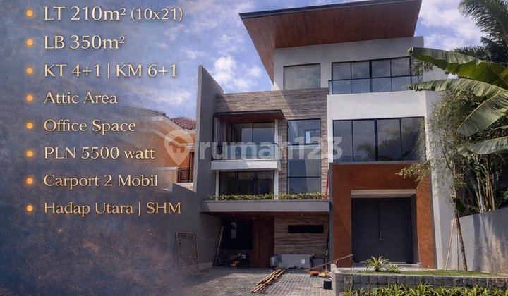 Di Jual Rumah Baru Modern Minimalis di Citraland Utama Surabaya