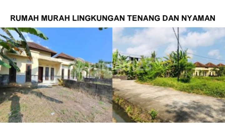 Rumah Murah Non Finishing Di Jl. Wanasara, Baleran - Tabanan 1