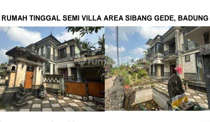 Rumah Murah 2lt Ada Private Pool Lokasi Di Sibang Gede, Badung Bali Spesifikasi :luas Tanah : 200m²luas Bangunan : 146m²tingkat : 2kamar Tidur : 3kamar Mandi : 2carport : 1akses Jalan : 4 Meterhadap : Barat Harga : 1,150milyar Nego 1