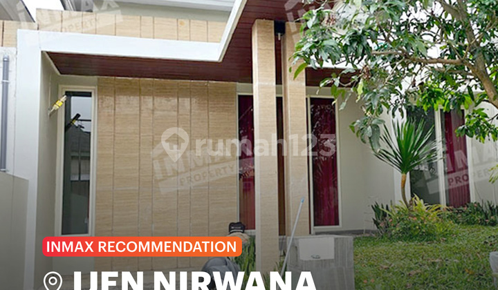 Minimalist Modern House Ready to Occupy Strategic Location in Ijen Nirwana Residence Housing Complex.