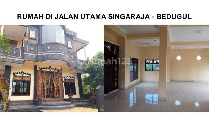 House + Business Space 2 floors at 0 Jl. Raya Singaraja Bedugul, Sukasada, Buleleng Bali 

Strategic location:

0 Jl. Raya Singaraja Bedugul

row Main Road 8 Meters

Safe environment

there is Art Shop Space

specifications:

Land area: 500m²

Building area: 237m²
 1