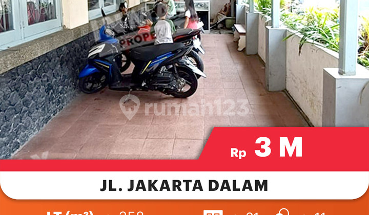 2-story boarding house fully occupied on Jl. Jakarta Dalam, near UB Campus, UM, and Lab High School.