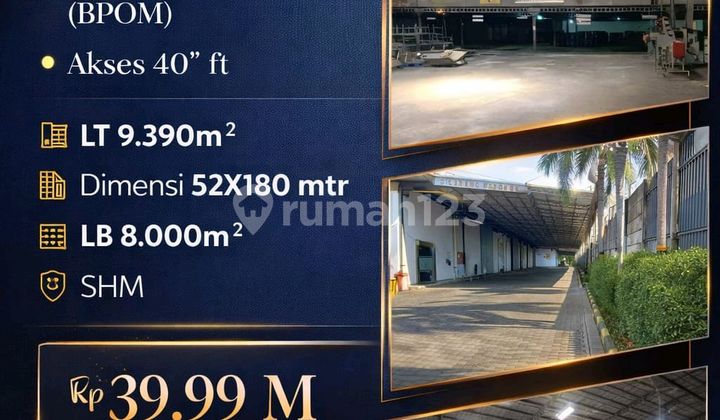 Warehouse Ready for Business in Mojokerto, 40 Feet Container Access Warehouse Ready for Business in Mojokerto, 40 Feet Container Access