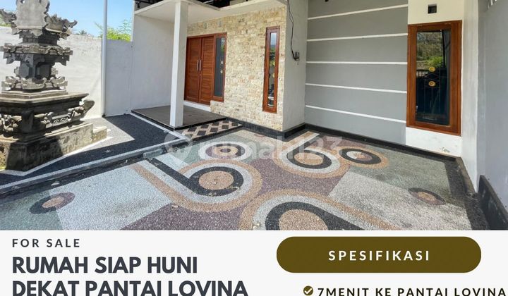 Rumah Murah Minimalis Siap Huni Di Dekat Pantai Lovina 1