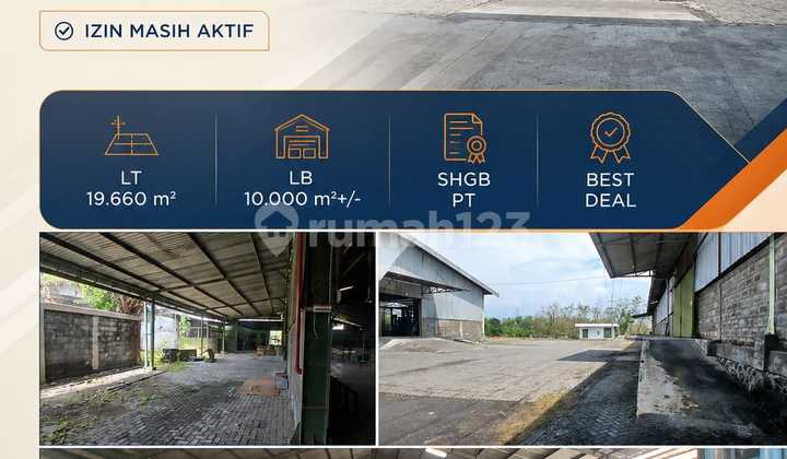 Ready-to-Use Warehouse Former Plywood Factory in Probolinggo Ready-to-Use Warehouse Former Plywood Factory in Probolinggo