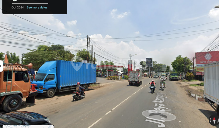 TANAH 6 HA NAROGONG PINGGIR JALAN MURAH