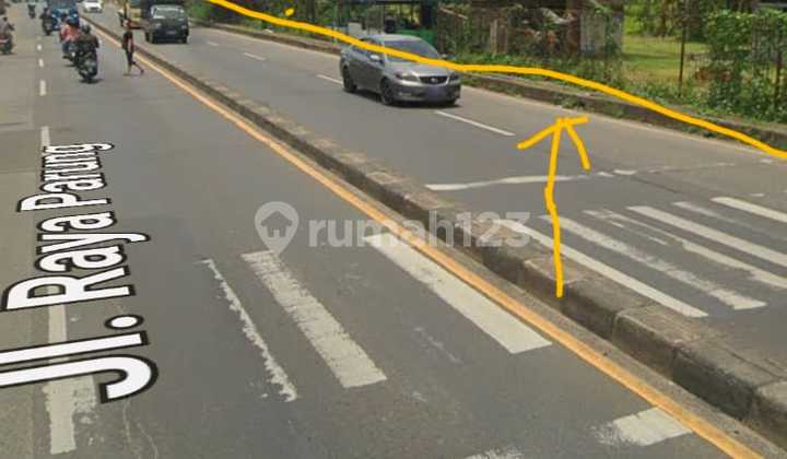 Tanah 5 Ha Pinggir Jalan Provinsi Parung Bogor Murah