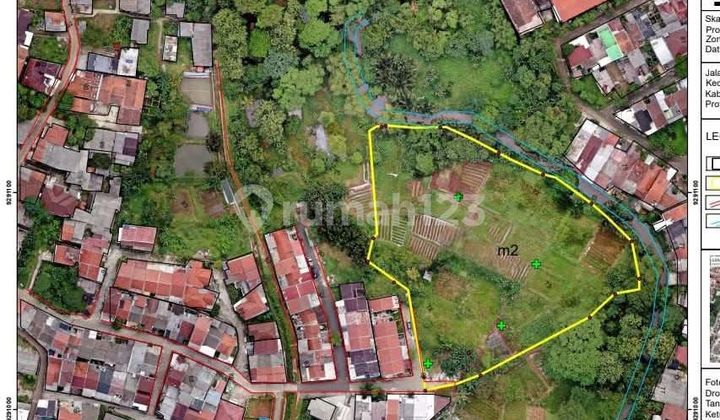LAHAN KSO (KERJASAMA ) STRATEGIS UNTUK CLUSTER PERUMAHAN DI SAWANGAN DEPOK 9516 METER