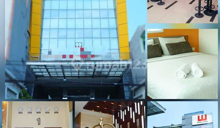 Dijual Hotel Bintang 2 di Dekat Stasiun Kota Jakarta Murah