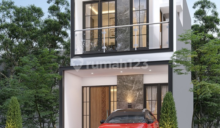 Rumah 2 Lantai Siap Huni Dekat Gerbang Tol Cimanggis