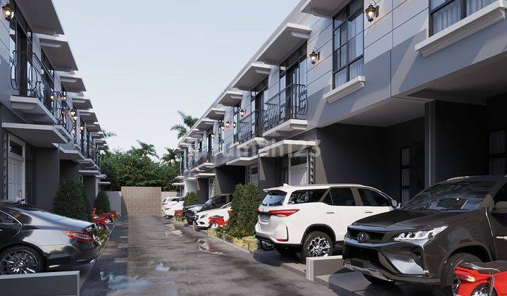 Rumah 2 Lantai Dekat gerbang ToL cimanggis Booking 10 juta langsung Akad 2