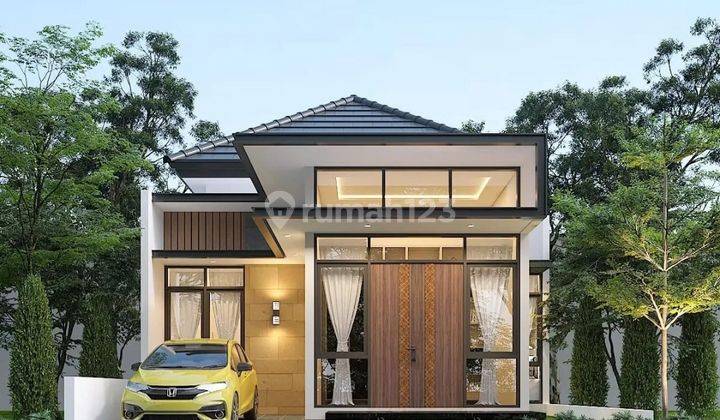 Rumah modern di Pemda Cibinong dp 0% cicilan 3 juta langsung akad 1