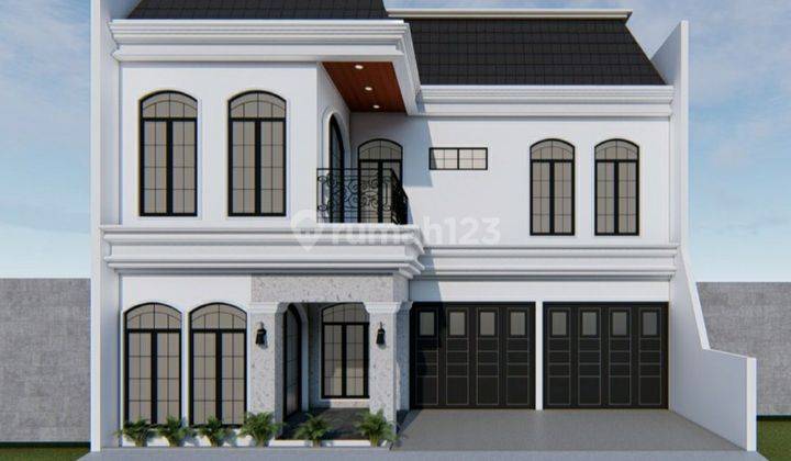 Rumah 2 Lantai Modern Hanya 2 menit ke gerbang Tol  Cimanggis dp 0% 1