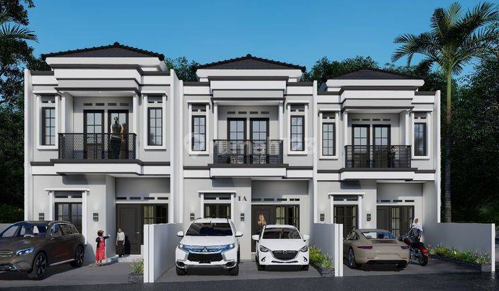 Rumah 2 Lantai modern dekat gerbang tol Jatiasih 1