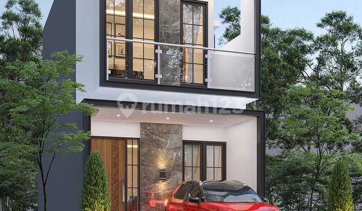 Rumah 2 Lantai Siap Huni Dekat Stasiun Lrt Harjamukti
