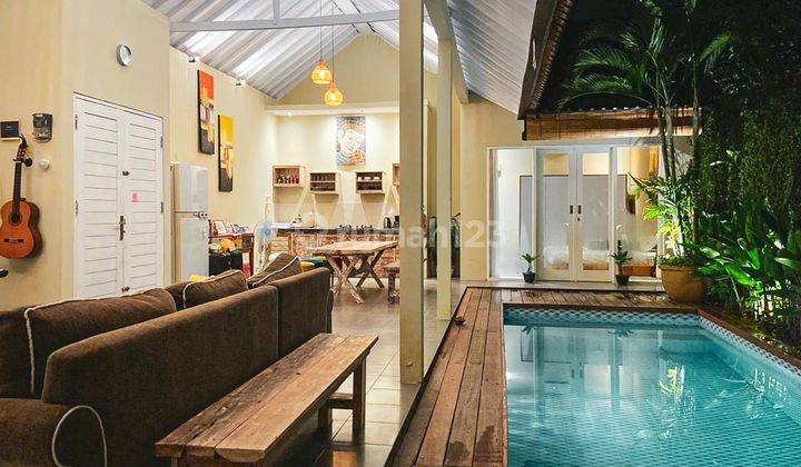 For Rent 3 Years Beautiful Villa 2 Bedrooms At Seminyak Furnished 1