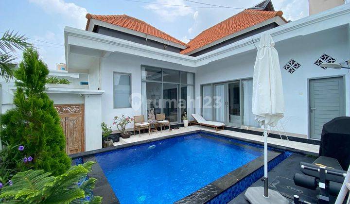 Canggu 2 Bedrooms Villa For Yearly Rental Fully Furnished 1