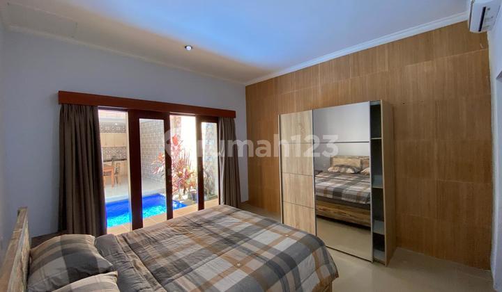 Villa Cantik Perpaduan Tradisional Modern 2 Kamar di Canggu 2