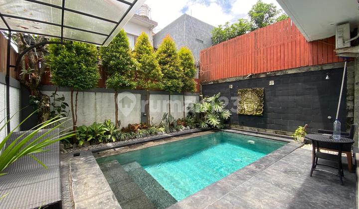 Rumah Semi Villa Cantik 3 Bedroom di Kerobokan Fully Furnished 2