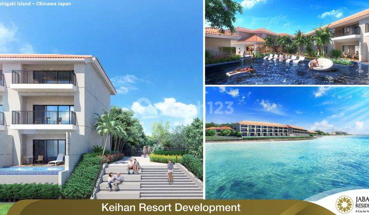 Paradiso golf villas rumah jababeka cikarang bekasi hadap lapangan gokf Rumah di Jababeka residence 2 Lantai SHM Baru Utara