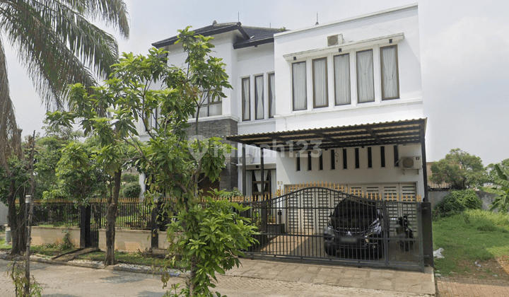 Lelang Rumah 2 Lantai Hook Perumahan Villa Serpong Tangerang 1