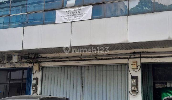 Dilelang, Ruko 3 Lantai di Komplek Ruko Bekasi Mas, Bekasi 1