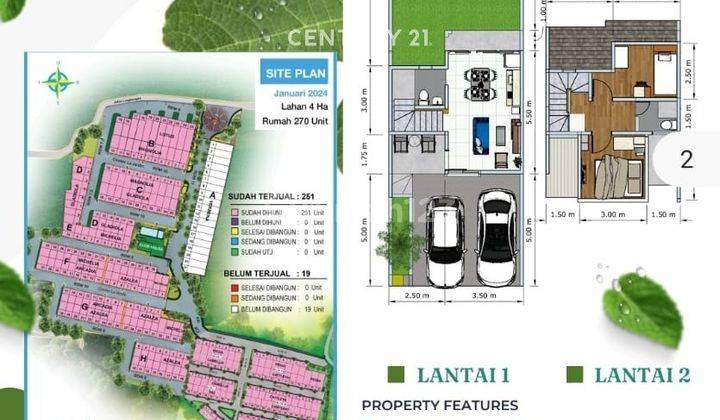 Dijual Rumah Siap Huni 1 Lantai Di Green Serpong Bintaro AT13575 2