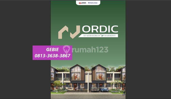 Dijual Rumah Brand New Minimalis Modern di Nordic Bintaro Jaya 1