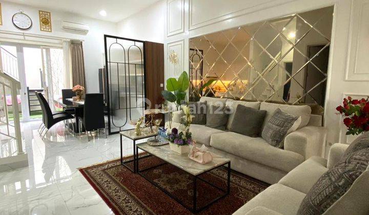 Rumah Modern Furnished dalam Cluster di Kencana Loka BSD GB-16184 2