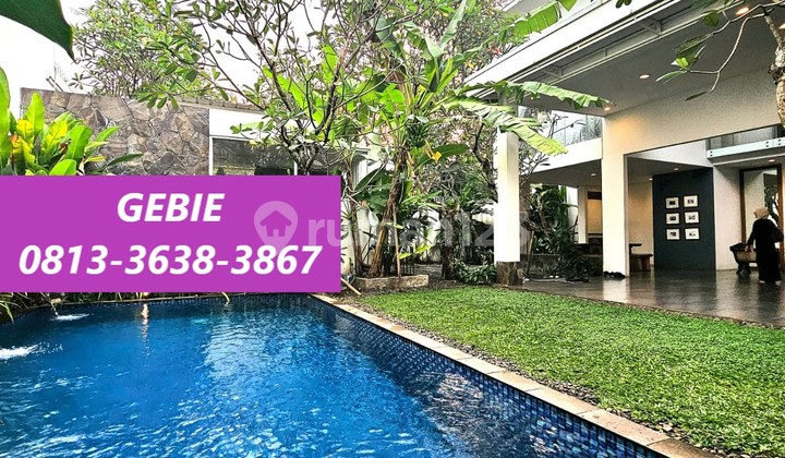 Rumah Berkualitas Plus Swimming Pool di Cikini Bintaro Jaya LR-16343