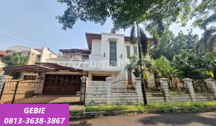 Rumah Besar Plus Gazebo dan Swimming Pool di Bintaro Jaya Sektor 1 GB-17125