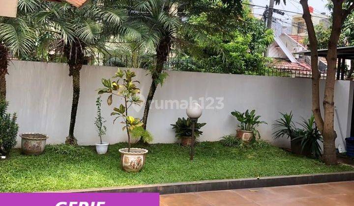 Rumah 1 Lantai Dg Taman Mini Pribadi di Camar Bintaro Jaya Fm 14534  1