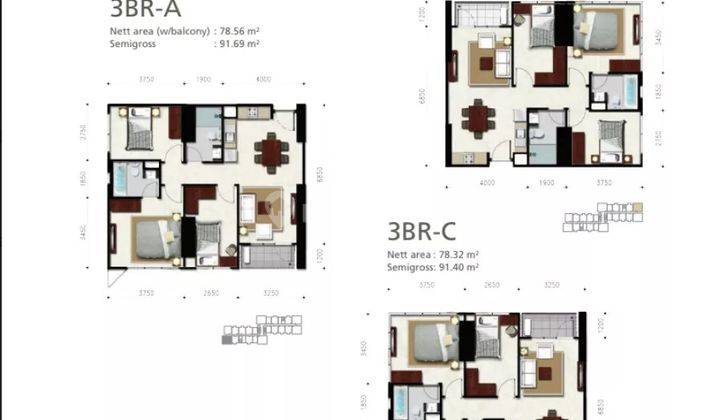 Sewa Murah Apartemen Permata Hijau Suites, Kebayoran Lama 2