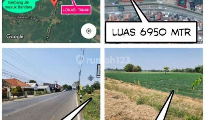 Dijual Cepat Tanah Kosong Dekat Bandara Kertajati, Majalengka Jabar 1