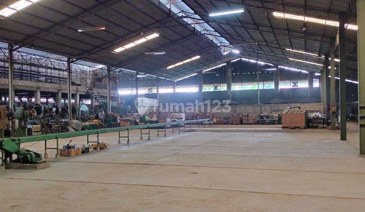 Disewakan Gudang Exs Pabrik Sukamulya, Cikupa, Tangerang  1