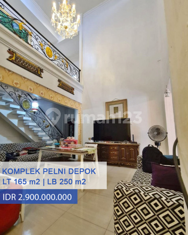 Rumah Cantik 2 Lantai Dekat Tol di Komplek Pelni, Depok